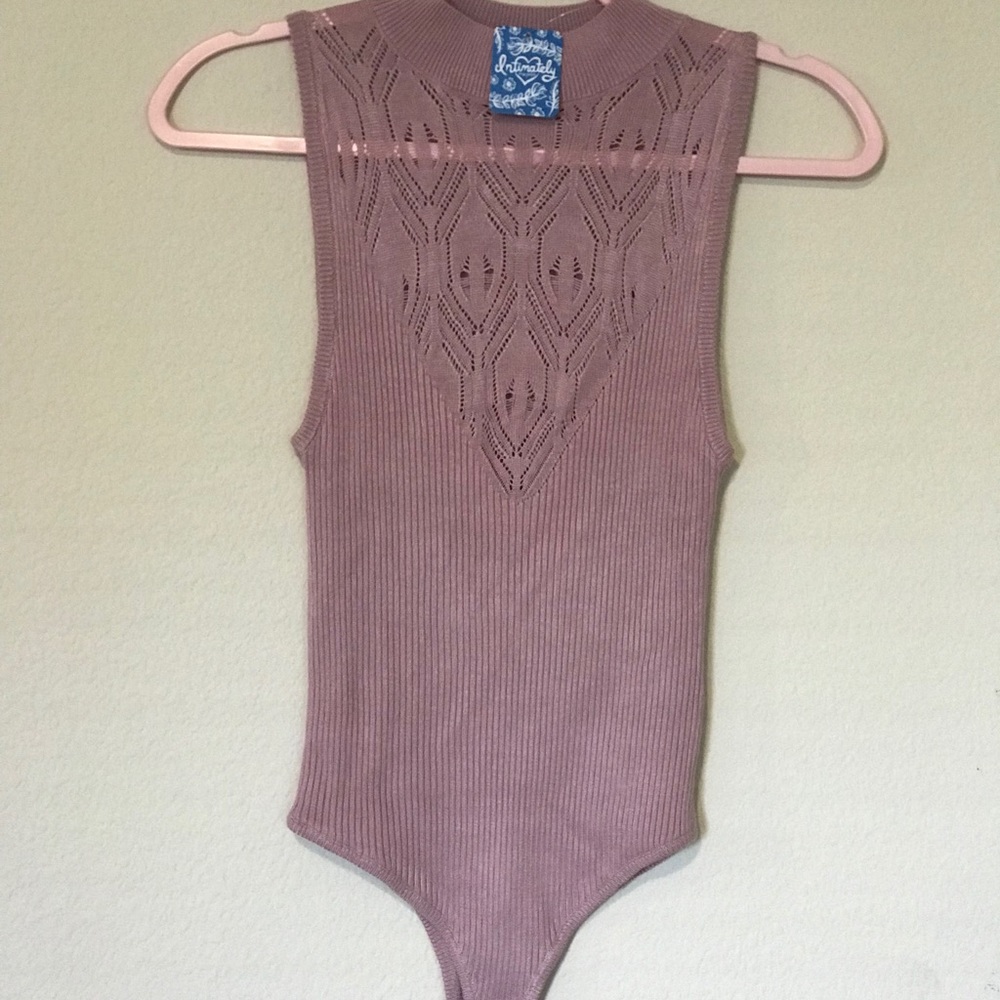 Free people knitted bodysuit